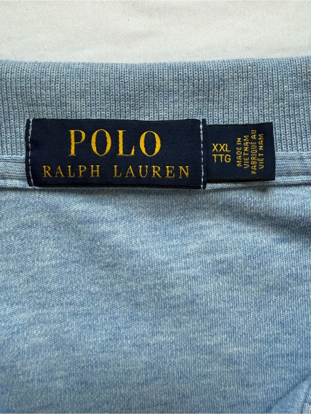 Ralph Lauren Light Blue Short Sleeve Polo